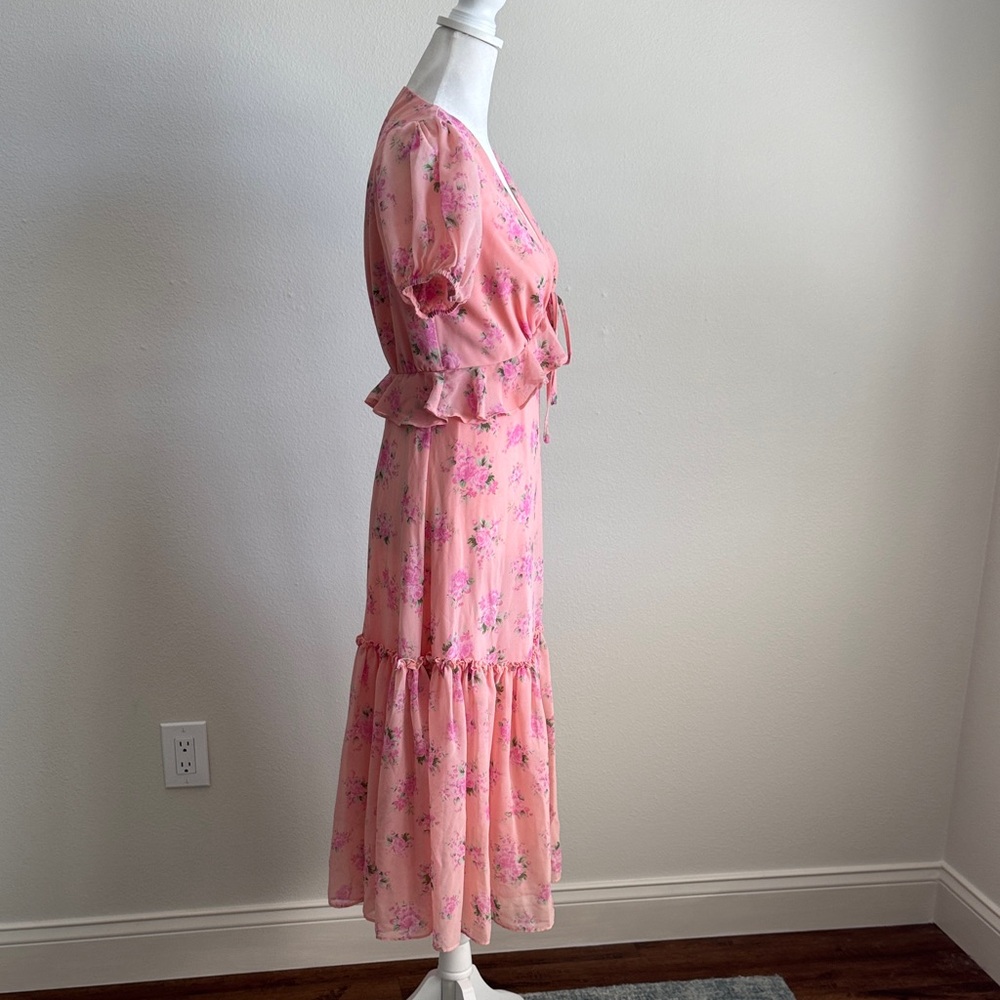 LoveShackFancy for Target Pink Floral Dress - Picture 4 of 9